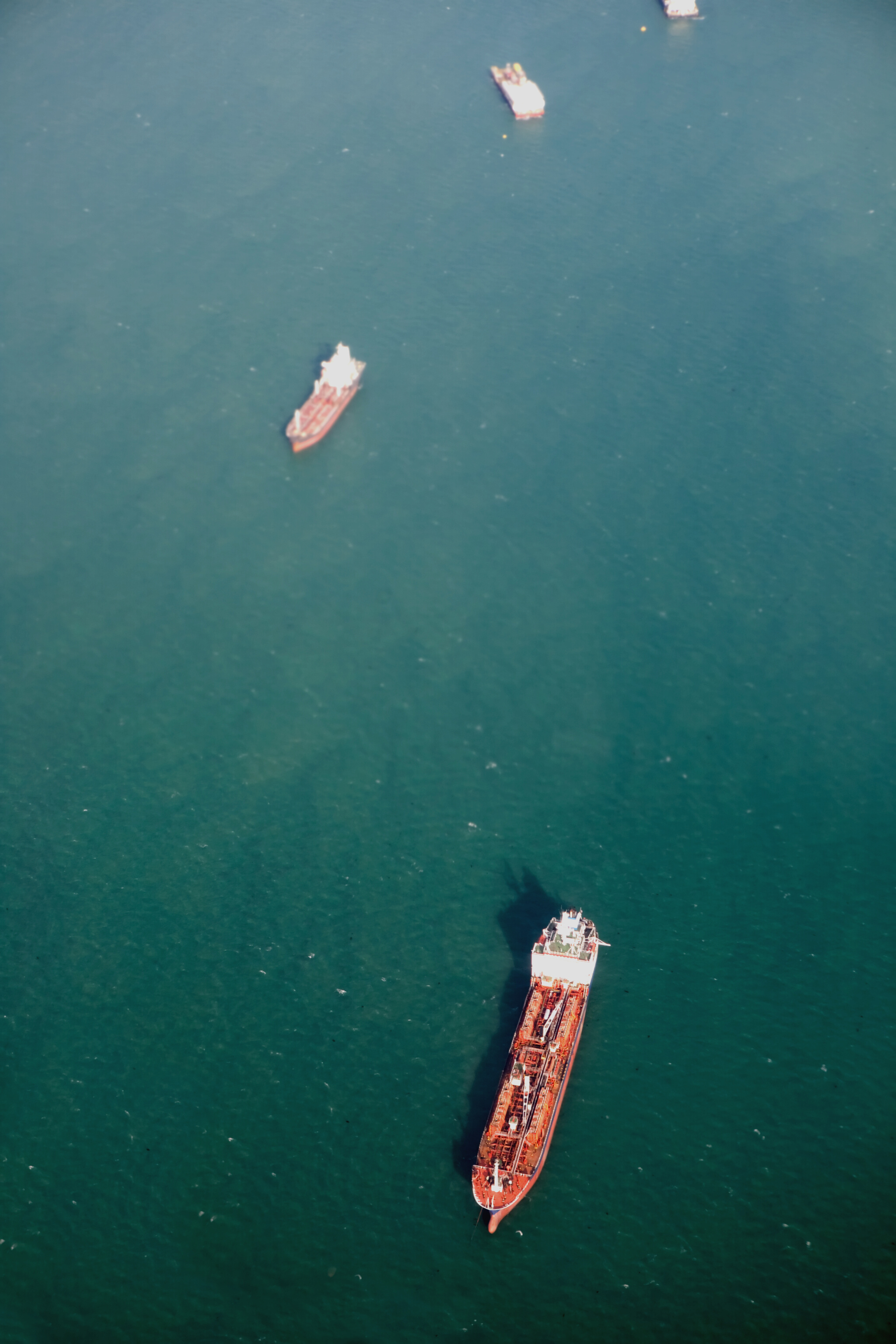 Ocean Tanker Aerial