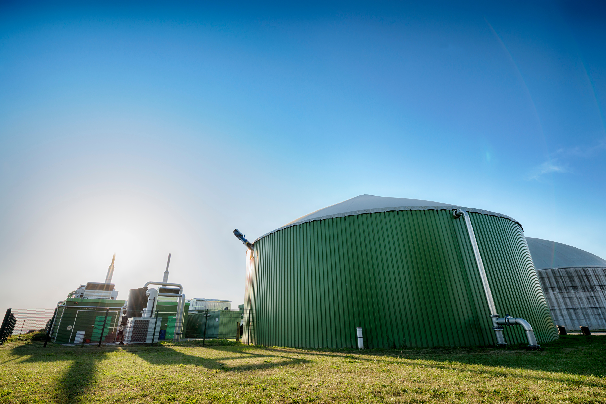 Bioenergie, Biomass energy plant, Germany