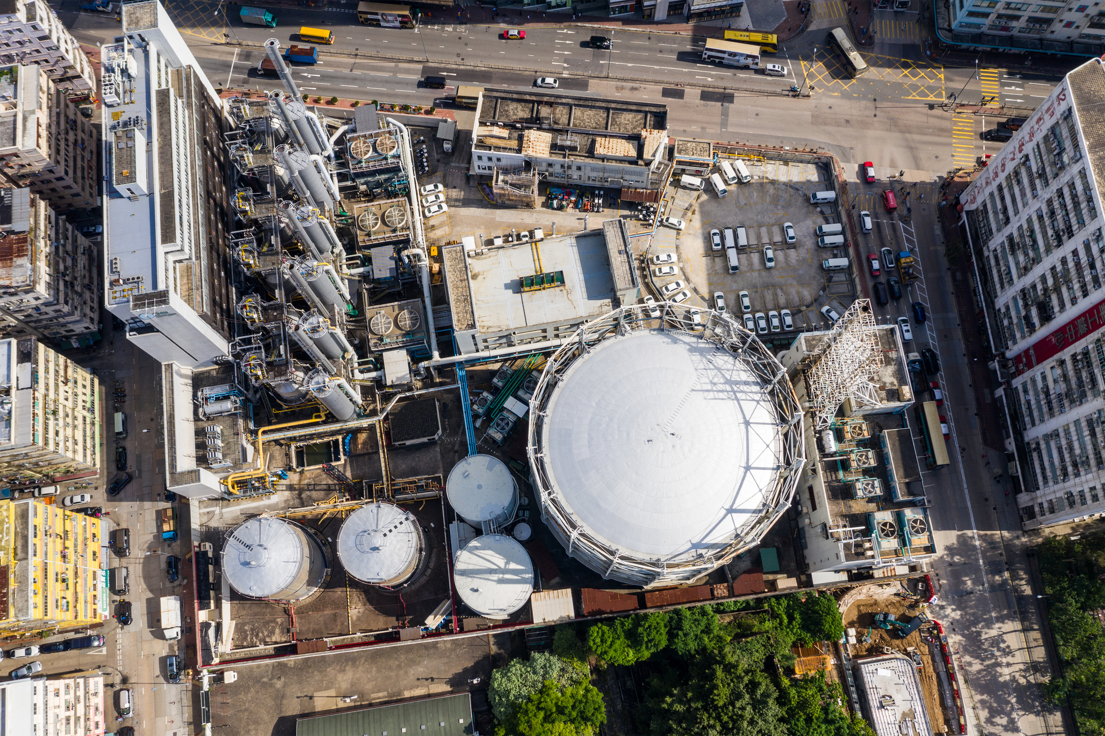 To Kwa Wan, Hong Kong, 29 November 2018: Gas Factory